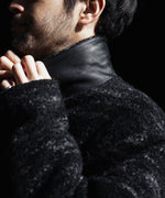 画像をギャラリービューアに読み込む, INTÉRIM - インテリムのDOUBLE FACE HAIRY BABY LAMA WOOL SPORTS JACKETのRAW BLACK公式通販サイトsession福岡セレクトショップ
