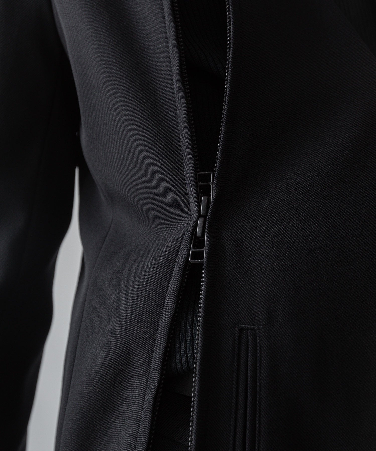 SUBLATIONS サブレーションズのHEAVY WOOL NO COLLAR PRISONER JACKET - BLACKの公式通販サイトsession福岡セレクトショップ