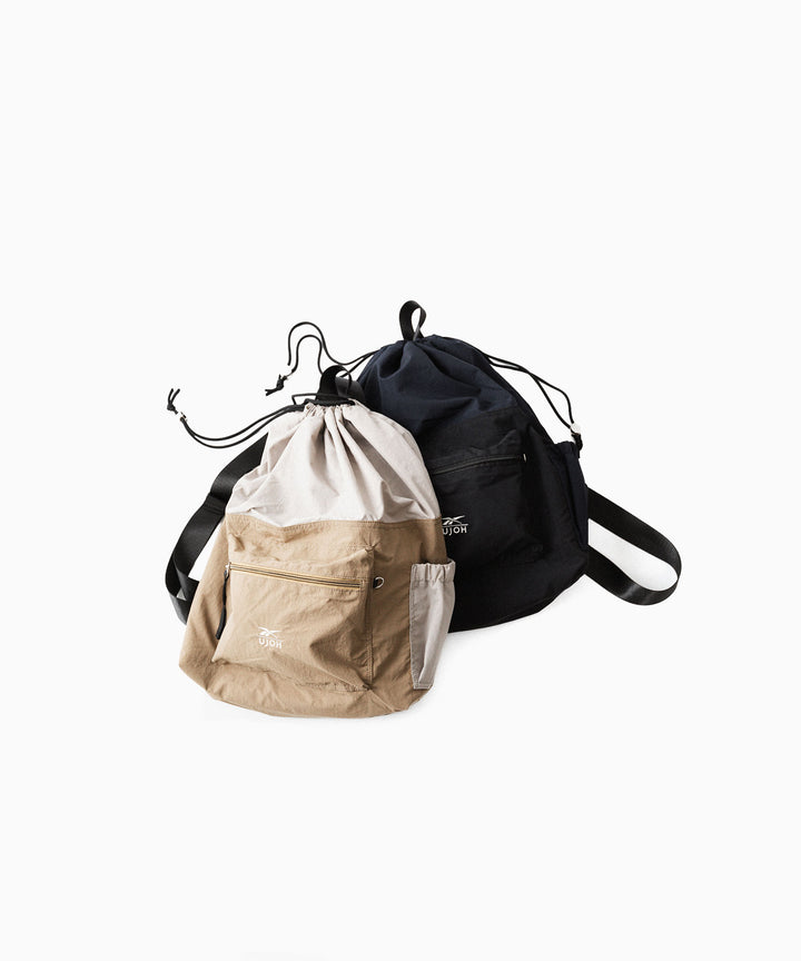 UJOH((ウジョー)×Reebok(リーボック)のDRAW CORD BAGのBEIGE公式通販サイトsession福岡セレクトショップ