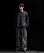 画像をギャラリービューアに読み込む, ssstein(シュタイン)のKID MOHAIR MIX JACQUARD KNIT LS - CHARCOAL MIXの公式通販サイトsession福岡セレクトショップ
