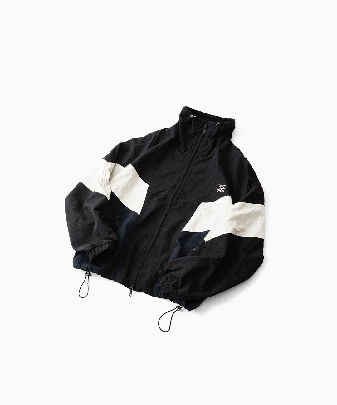 UJOH((ウジョー)×Reebok(リーボック)のZIP STAND COLLAR BLOUSON - BLACKの公式通販サイトsession福岡セレクトショップ