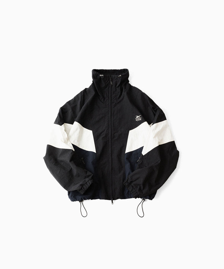 UJOH((ウジョー)×Reebok(リーボック)のZIP STAND COLLAR BLOUSON - BLACKの公式通販サイトsession福岡セレクトショップ