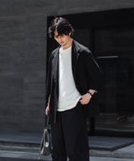 画像をギャラリービューアに読み込む, UJOH((ウジョー)の2BS TRIM BELT JKT - BLACKの公式通販サイトsession福岡セレクトショップ
