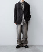 画像をギャラリービューアに読み込む, CODA コーダ GREY ACID WASH LAYERED HYBRID JEANSのGREY ACID WASH 公式通販サイトsession福岡セレクトショップ
