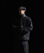 画像をギャラリービューアに読み込む, INTÉRIM - インテリムのDOUBLE FACE HAIRY BABY LAMA WOOL SPORTS JACKETのRAW BLACK公式通販サイトsession福岡セレクトショップ
