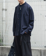 画像をギャラリービューアに読み込む, OPPOSE DUALITY オポーズデュアリティのMACKINAW SHIRT WOOLのBLACK 公式通販サイトsession福岡セレクトショップ
