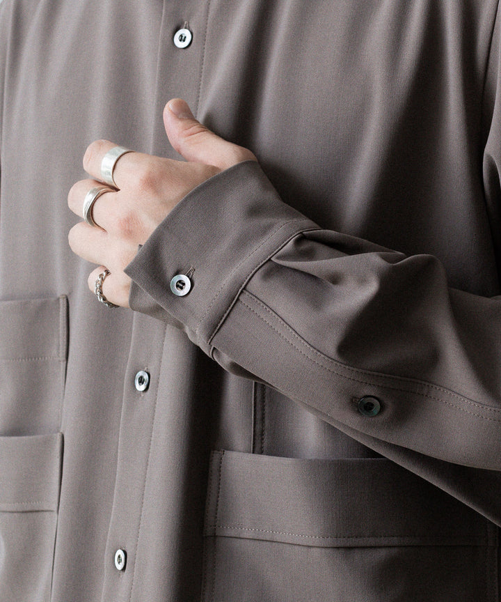 UJOH - ウジョーの4 POCKETS SHIRTのTAUPE 公式通販サイトsession福岡セレクトショップ 