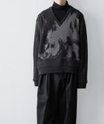 画像をギャラリービューアに読み込む, SUBLATIONS サブレーションズの26SSのANIMAL JACQUARD V-NECK KNIの公式通販サイトsession福岡セレクトショップ

