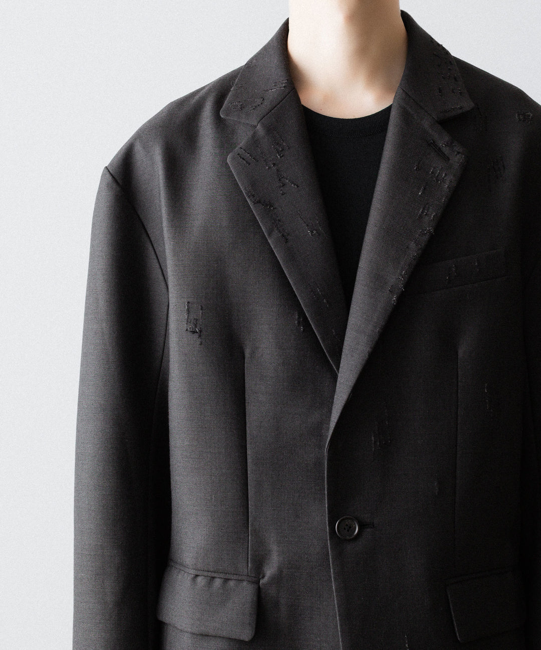 CODA コーダ BROWN WOOL POLY OVERSIZED ADAGIO DISTRESSED BLAZERのBROWN 公式通販サイトsession福岡セレクトショップ
