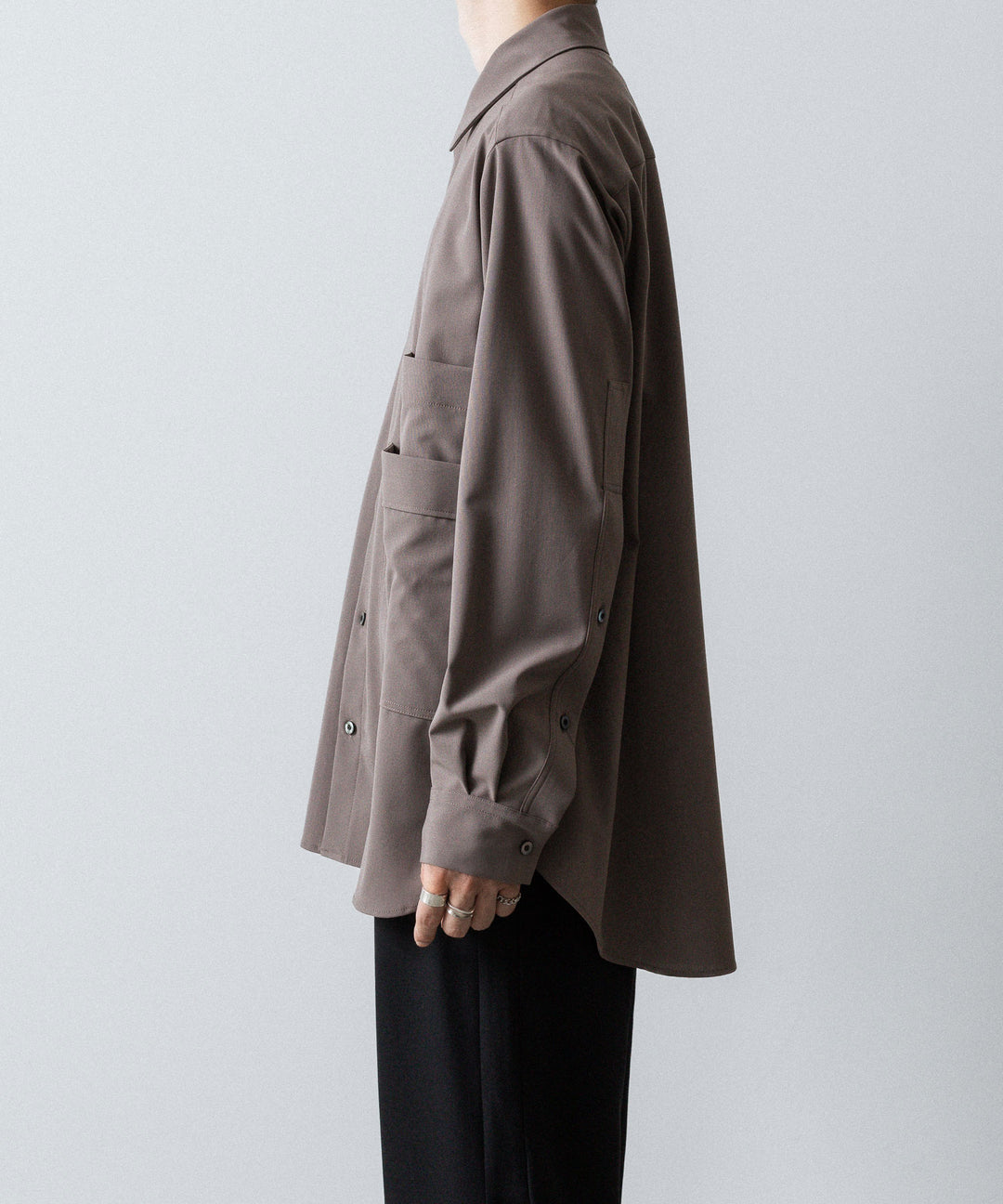 UJOH - ウジョーの4 POCKETS SHIRTのTAUPE 公式通販サイトsession福岡セレクトショップ 