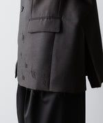 画像をギャラリービューアに読み込む, CODA コーダ BROWN WOOL POLY OVERSIZED ADAGIO DISTRESSED BLAZERのBROWN 公式通販サイトsession福岡セレクトショップ

