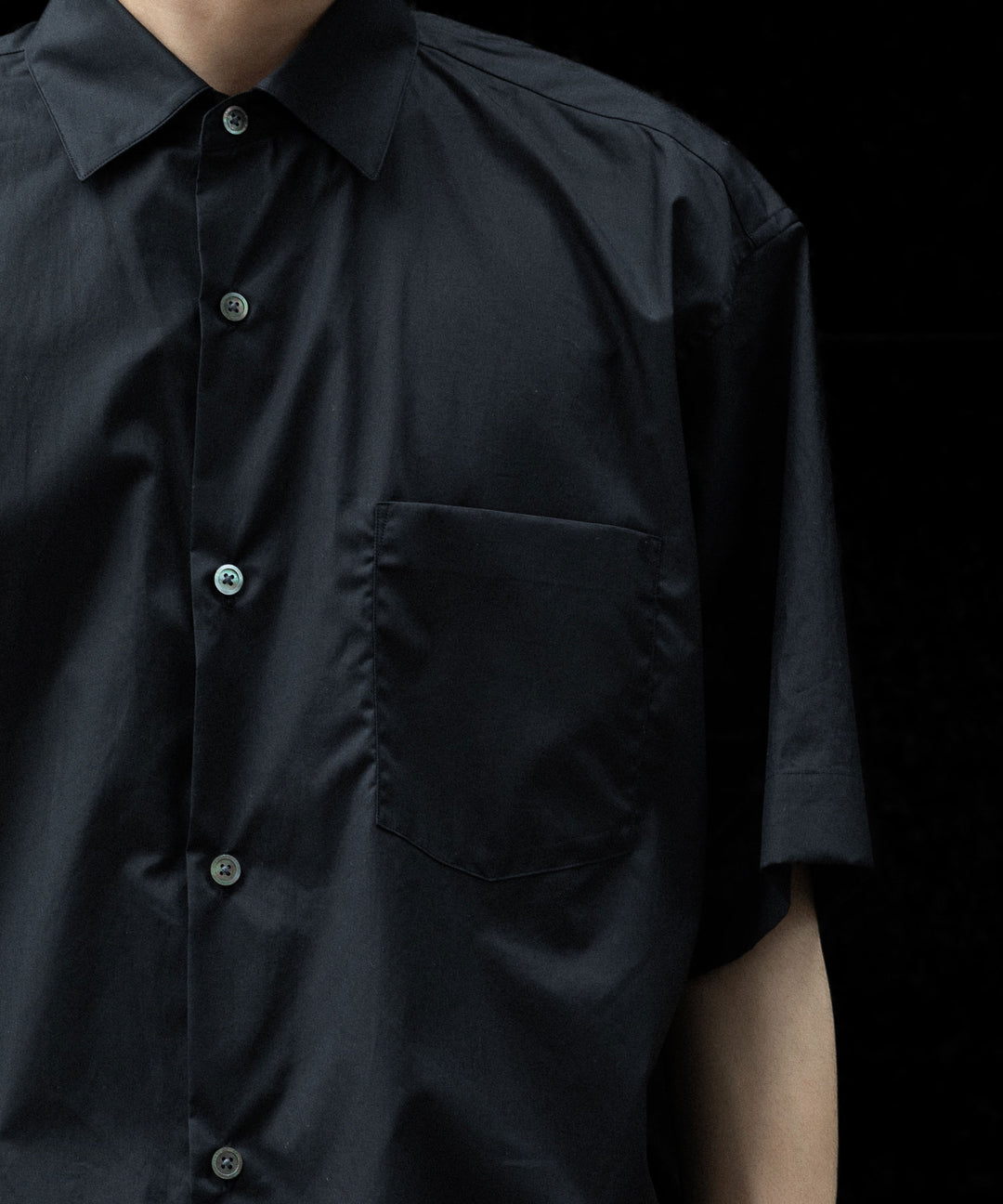 ssstein(シュタイン)のOVERSIZED SS SHIRT - BLACKの公式通販サイトsession福岡セレクトショップ