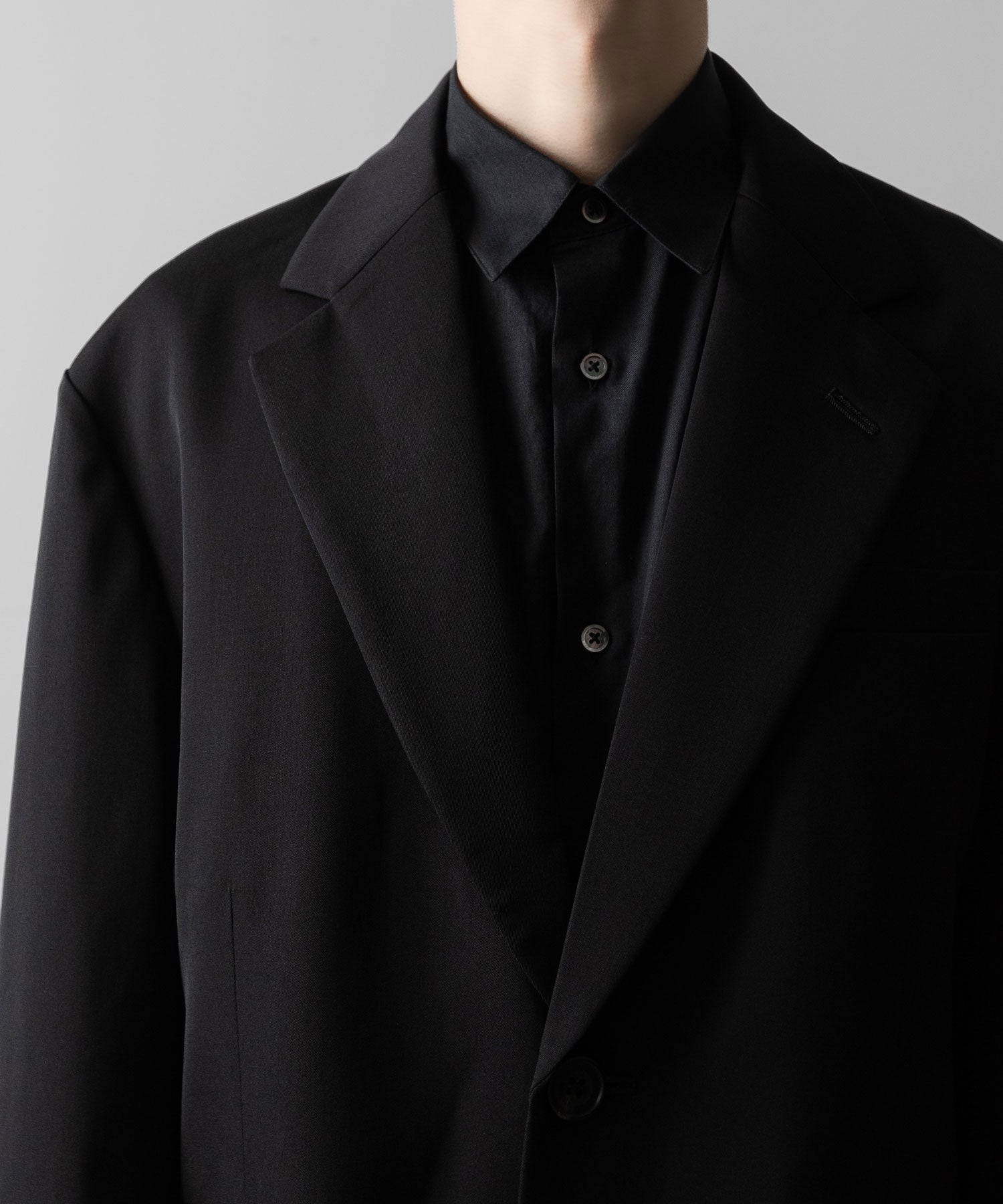 ssstein(シュタイン)のOVERSIZED SINGLE BREASTED LONG JACKET - BLACKの公式通販サイトsession福岡セレクトショップ
