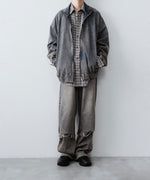 画像をギャラリービューアに読み込む, CODA コーダ GREY CHECK VISCOSE RAW EDGES SHIFT SHIRT - GREY CHECK 公式通販サイトsession福岡セレクトショップ
