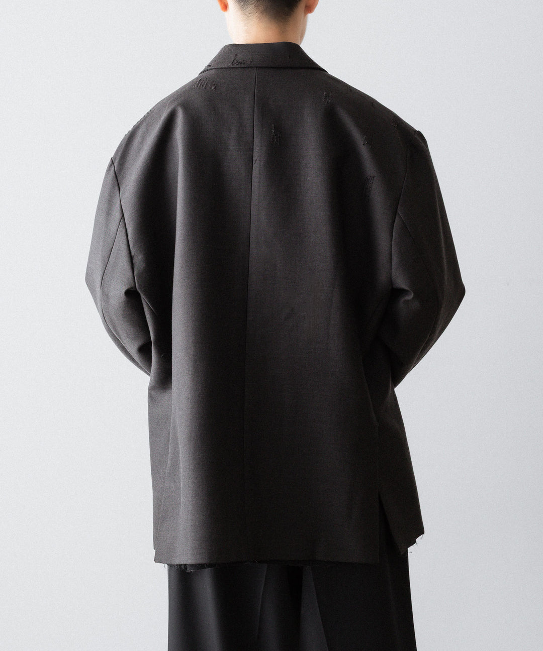 CODA コーダ BROWN WOOL POLY OVERSIZED ADAGIO DISTRESSED BLAZERのBROWN 公式通販サイトsession福岡セレクトショップ