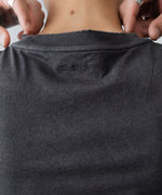 画像をギャラリービューアに読み込む, 【CODA】FADED BLACK AGING DAMAGED LONG SLEEVE T-SHIRT - FADED BLACK
