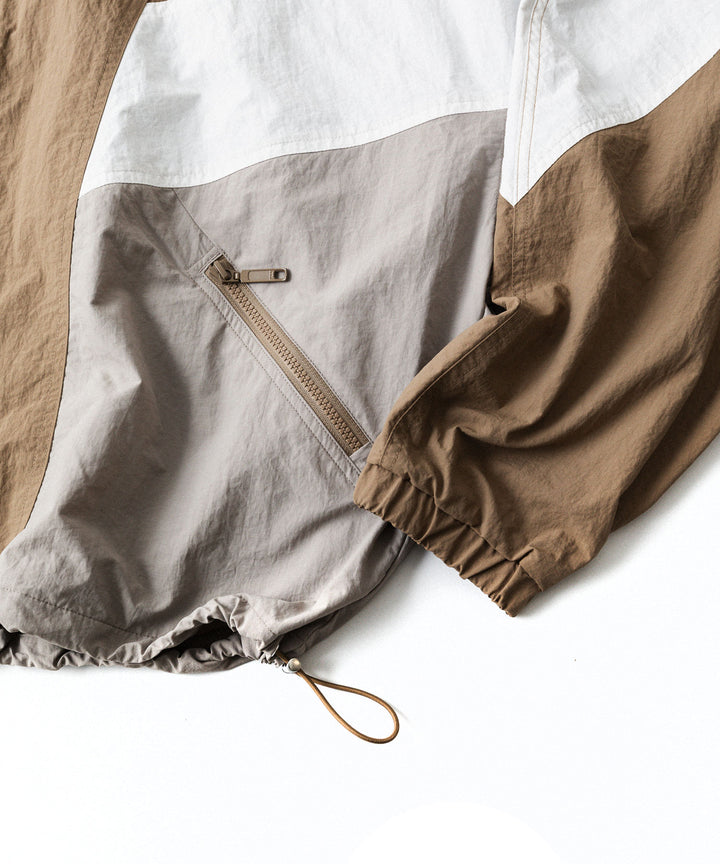 UJOH((ウジョー)×Reebok(リーボック)のZIP STAND COLLAR BLOUSON - BEIGEの公式通販サイトsession福岡セレクトショップ