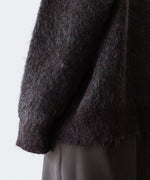 画像をギャラリービューアに読み込む, ssstein-シュタインのKID MOHAIR MIX JACQUARD KNIT LSのBROWN MIX公式通販サイトsession福岡セレクトショップ
