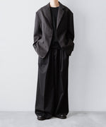 画像をギャラリービューアに読み込む, CODA コーダ BROWN WOOL POLY OVERSIZED ADAGIO DISTRESSED BLAZERのBROWN 公式通販サイトsession福岡セレクトショップ
