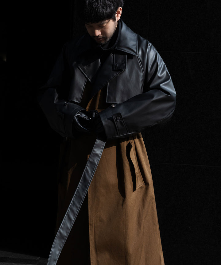 【stein】シュタイン24ss CONTRAST SINGLE BREASTED WIDE LAPELS COAT - CAMEL sessionセッション福岡セレクトショップ 公式通販サイト