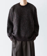 画像をギャラリービューアに読み込む, ssstein-シュタインのKID MOHAIR MIX JACQUARD KNIT LSのBROWN MIX公式通販サイトsession福岡セレクトショップ
