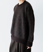 画像をギャラリービューアに読み込む, ssstein-シュタインのKID MOHAIR MIX JACQUARD KNIT LSのBROWN MIX公式通販サイトsession福岡セレクトショップ
