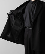 画像をギャラリービューアに読み込む, ssstein(シュタイン)のOVERSIZED SINGLE BREASTED LONG JACKET - BLACKの公式通販サイトsession福岡セレクトショップ

