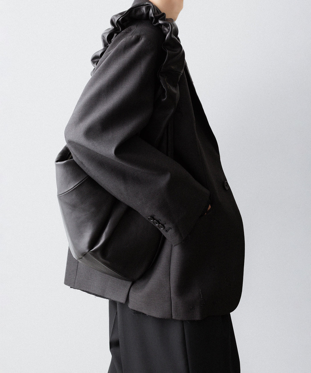 CODA コーダ BROWN WOOL POLY OVERSIZED ADAGIO DISTRESSED BLAZERのBROWN 公式通販サイトsession福岡セレクトショップ