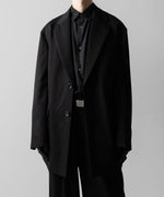 画像をギャラリービューアに読み込む, ssstein(シュタイン)のOVERSIZED SINGLE BREASTED LONG JACKET - BLACKの公式通販サイトsession福岡セレクトショップ

