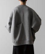 画像をギャラリービューアに読み込む, ssstein(シュタイン)のCOTTON DOUBLE KNIT TUCKED CREW NECK LS - TOP GREYの公式通販サイトsession福岡セレクトショップ
