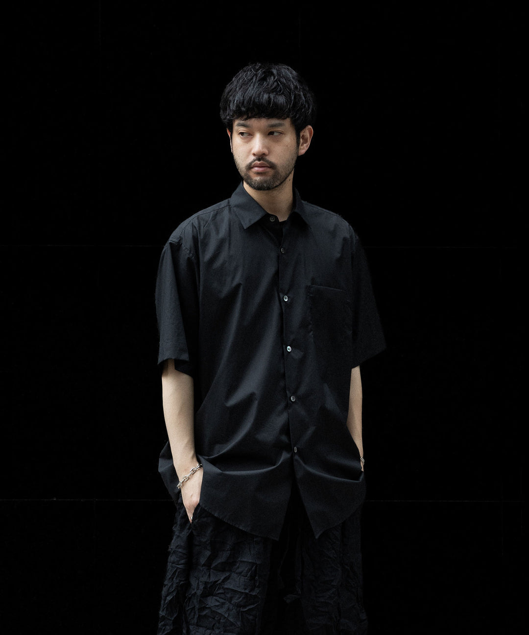 ssstein(シュタイン)のOVERSIZED SS SHIRT - BLACKの公式通販サイトsession福岡セレクトショップ