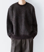 画像をギャラリービューアに読み込む, ssstein-シュタインのKID MOHAIR MIX JACQUARD KNIT LSのBROWN MIX公式通販サイトsession福岡セレクトショップ
