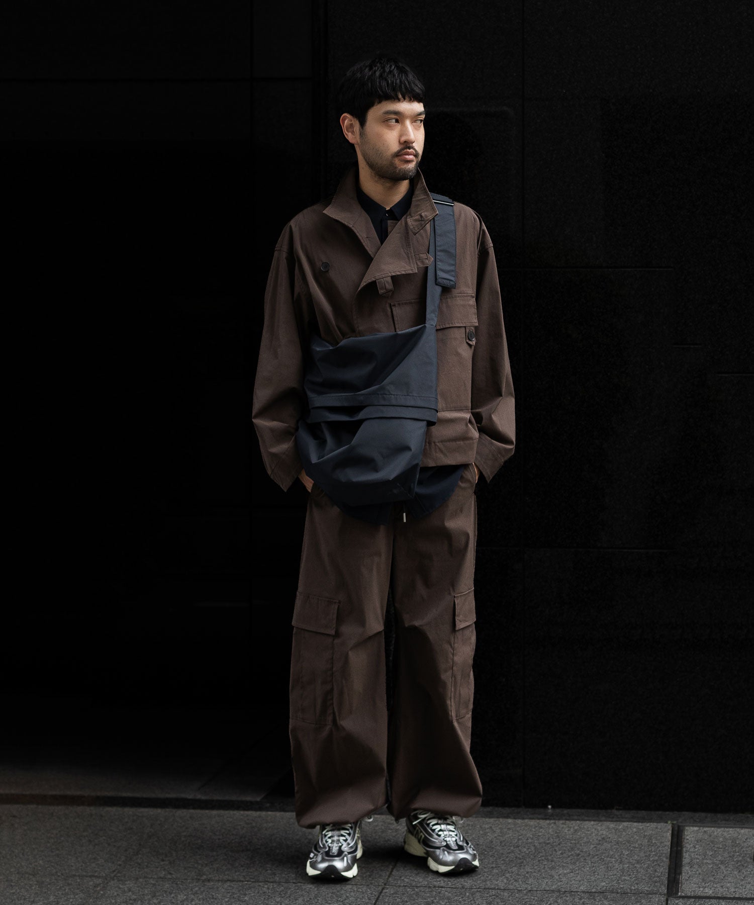 VEIN ヴェインのCO/NY STRETCH WEATHER FILED CARGO TROUSERS - BROWNの公式通販サイトsession福岡セレクトショップ