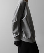 画像をギャラリービューアに読み込む, ssstein(シュタイン)のCOTTON DOUBLE KNIT TUCKED CREW NECK LS - TOP GREYの公式通販サイトsession福岡セレクトショップ
