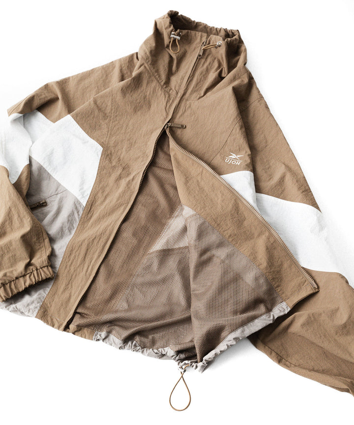 UJOH((ウジョー)×Reebok(リーボック)のZIP STAND COLLAR BLOUSON - BEIGEの公式通販サイトsession福岡セレクトショップ