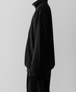 画像をギャラリービューアに読み込む, INTÉRIM(インテリム)のEXTRA FINE MERINO WOOL JERSEY HIGH NECK HALF ZIP - BLACKの公式通販サイトsession福岡セレクトショップ
