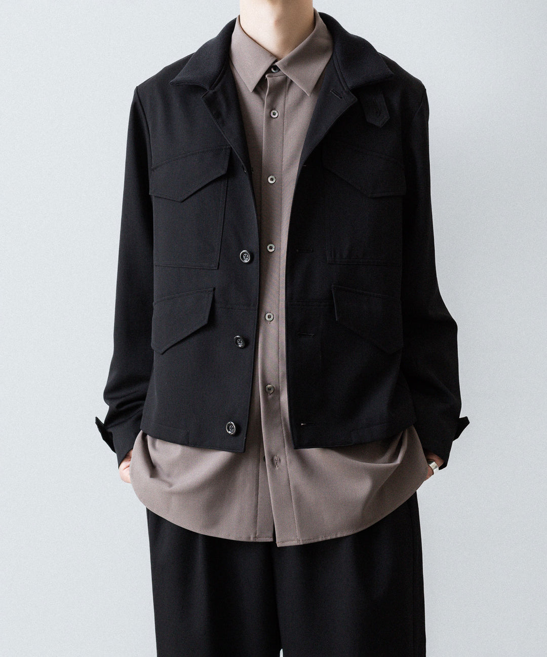 UJOH - ウジョーの4 POCKETS SHIRTのTAUPE 公式通販サイトsession福岡セレクトショップ 