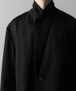 画像をギャラリービューアに読み込む, ssstein(シュタイン)のOVERSIZED SINGLE BREASTED LONG JACKET - BLACKの公式通販サイトsession福岡セレクトショップ

