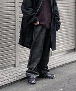 画像をギャラリービューアに読み込む, 【SUBLATIONS】CRACKING COATED WIDE PANTS - WHITE BASE
