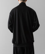 画像をギャラリービューアに読み込む, INTÉRIM(インテリム)のEXTRA FINE MERINO WOOL JERSEY HIGH NECK HALF ZIP - BLACKの公式通販サイトsession福岡セレクトショップ
