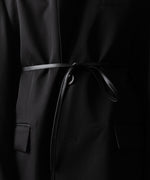 画像をギャラリービューアに読み込む, ssstein(シュタイン)のOVERSIZED SINGLE BREASTED LONG JACKET - BLACKの公式通販サイトsession福岡セレクトショップ

