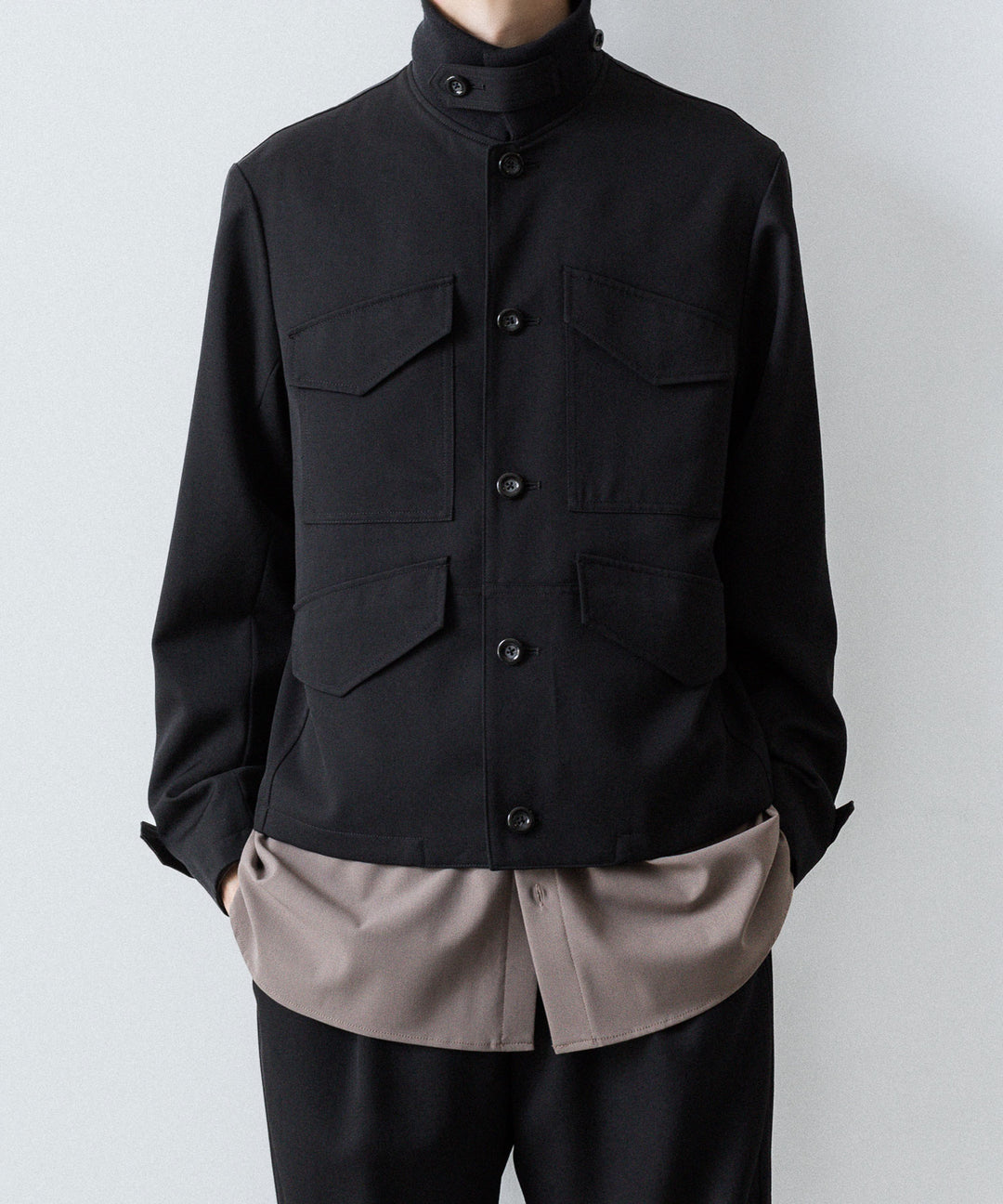 UJOH - ウジョーの4 POCKETS SHIRTのTAUPE 公式通販サイトsession福岡セレクトショップ 
