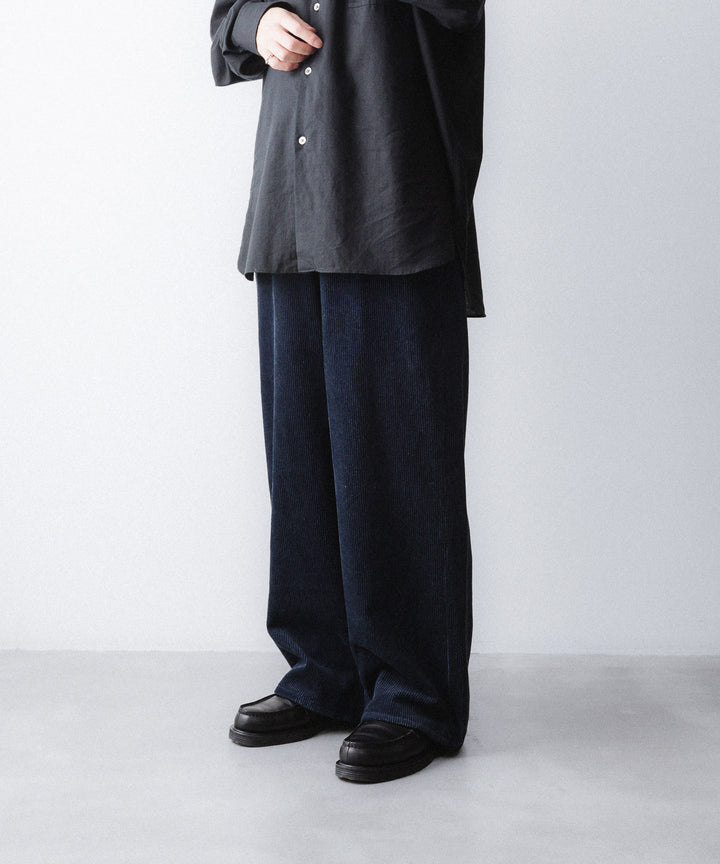 nakedgauge ネイキッドゲージのSUMI/INDIGO CORDUROY ASHLEY PANTSのINDIGOの公式通販サイトsession福岡セレクトショップ