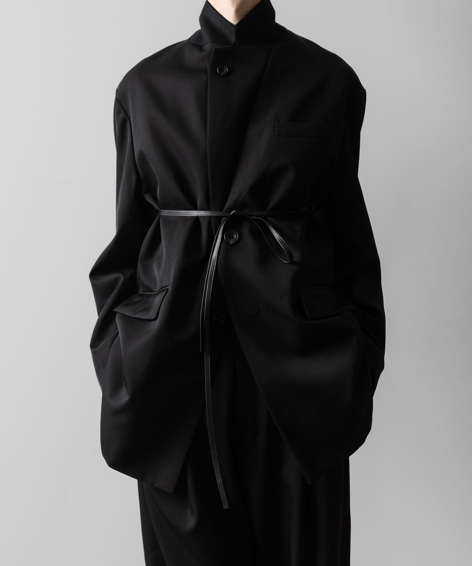 ssstein(シュタイン)のOVERSIZED SINGLE BREASTED LONG JACKET - BLACKの公式通販サイトsession福岡セレクトショップ
