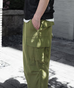 画像をギャラリービューアに読み込む, INTÉRIM - インテリムのSILK NOIL JANGLE FATIGUE TROUSER のOLIVE公式通販サイトsession福岡セレクトショップ
