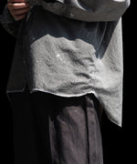 画像をギャラリービューアに読み込む, INTÉRIM - インテリムのMILK PAINT VINTAGE WASH BLACK SHUTTLE CHAMBRAY HYPER BIG US NAVY WORK SHIRT TYPE2のGRAY公式通販サイトsession福岡セレクトショップ
