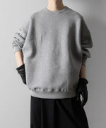 画像をギャラリービューアに読み込む, ssstein(シュタイン)のCOTTON DOUBLE KNIT TUCKED CREW NECK LS - TOP GREYの公式通販サイトsession福岡セレクトショップ
