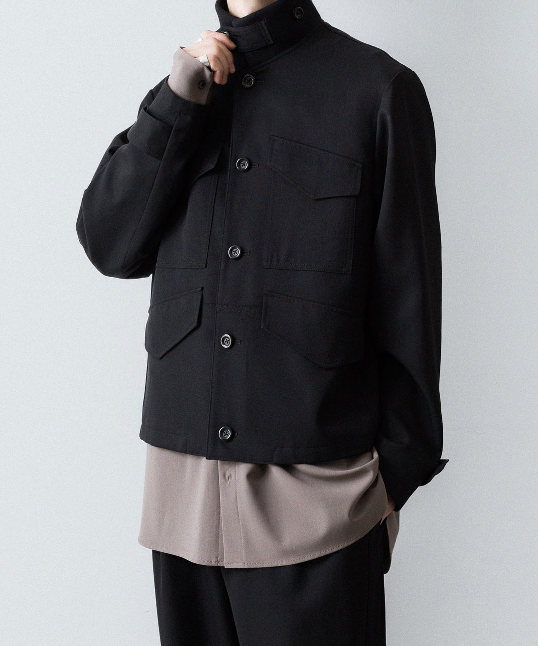 UJOH - ウジョーの4 POCKETS SHIRTのTAUPE 公式通販サイトsession福岡セレクトショップ 