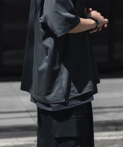 トップス INTERIM HYPER BIG POLO SHIRT size4 INTERIM HYPER BIG EXTRA FINE MERINO WOOL JERSEY POLO SHIRT – fazeone