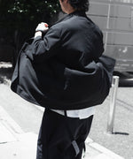 画像をギャラリービューアに読み込む, UJOH((ウジョー)の2BS TRIM BELT JKT - BLACKの公式通販サイトsession福岡セレクトショップ
